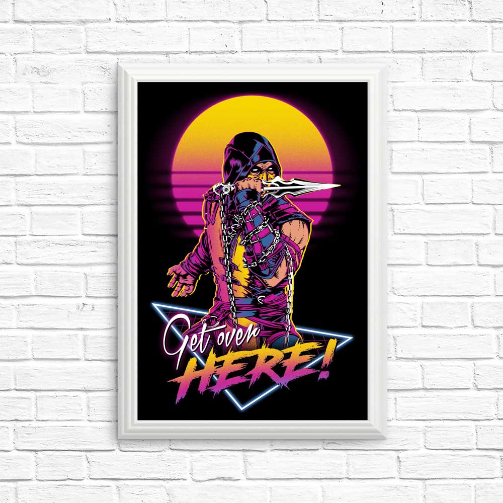 Get Over Here - High - Quality Posters and Prints for Decor