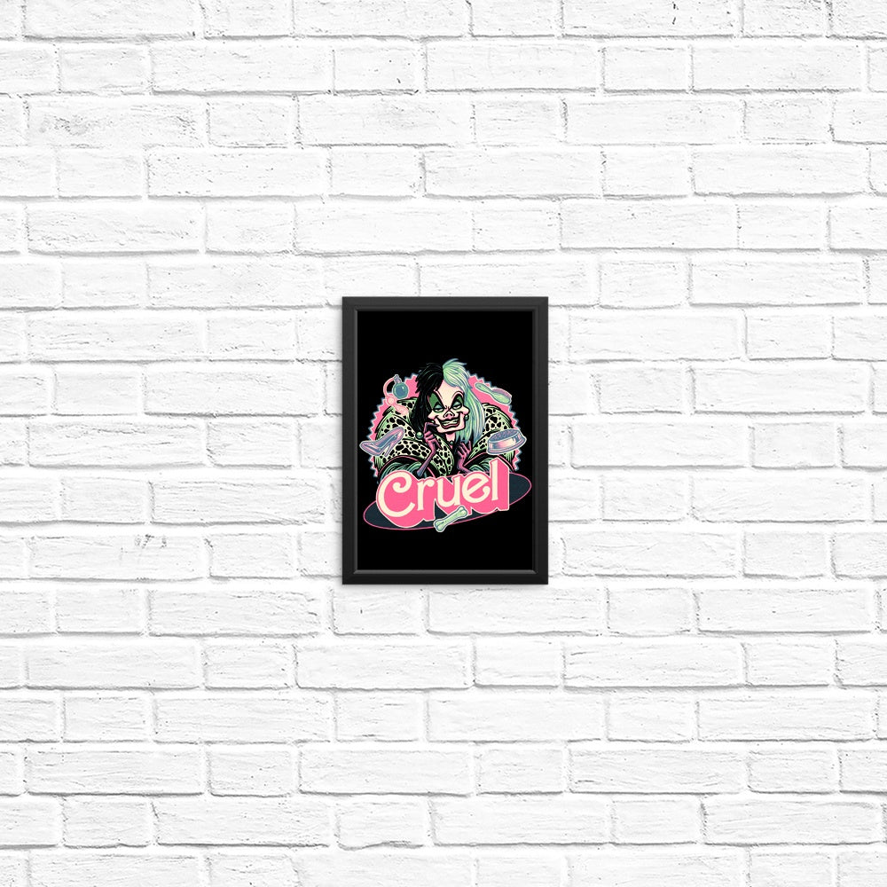Striking Cruel Lady Wall Posters and Prints