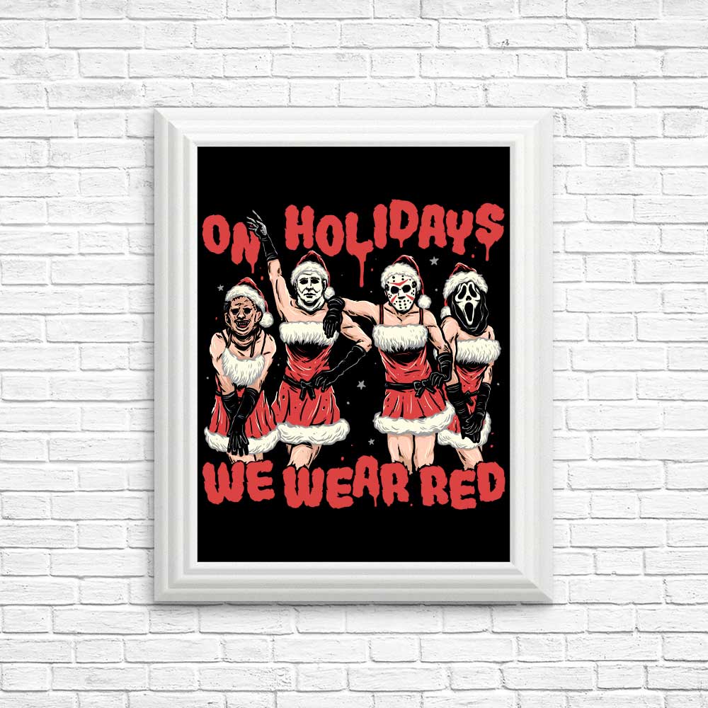 Eye - catching Red - themed Posters & Prints from Momma Gorilla