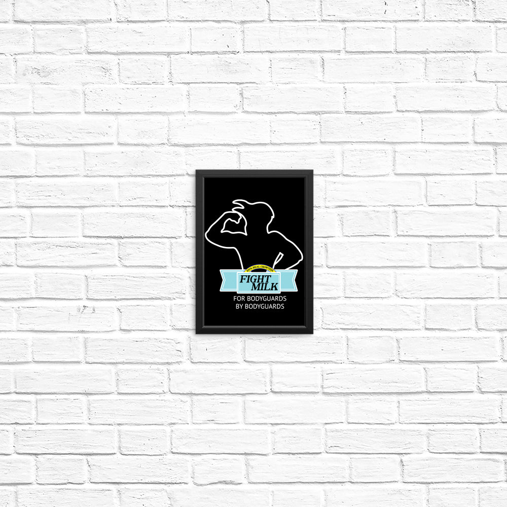 High - Quality Fight Milk Posters and Prints by CoD Designs