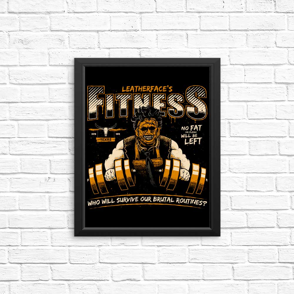 Texas Fitness Workout Posters and Art Prints for Home Gym Decor