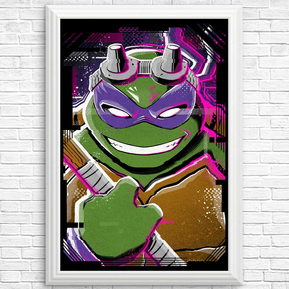 Donnie Glitch Artistic Posters and Prints by Danielmorris1993