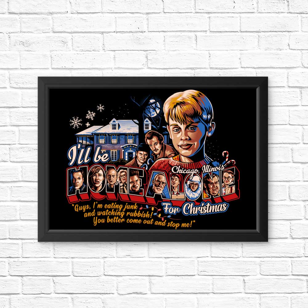 Posters and Prints - 'Eating Junk and Watching Rubbish' by GoodIdeaRyan