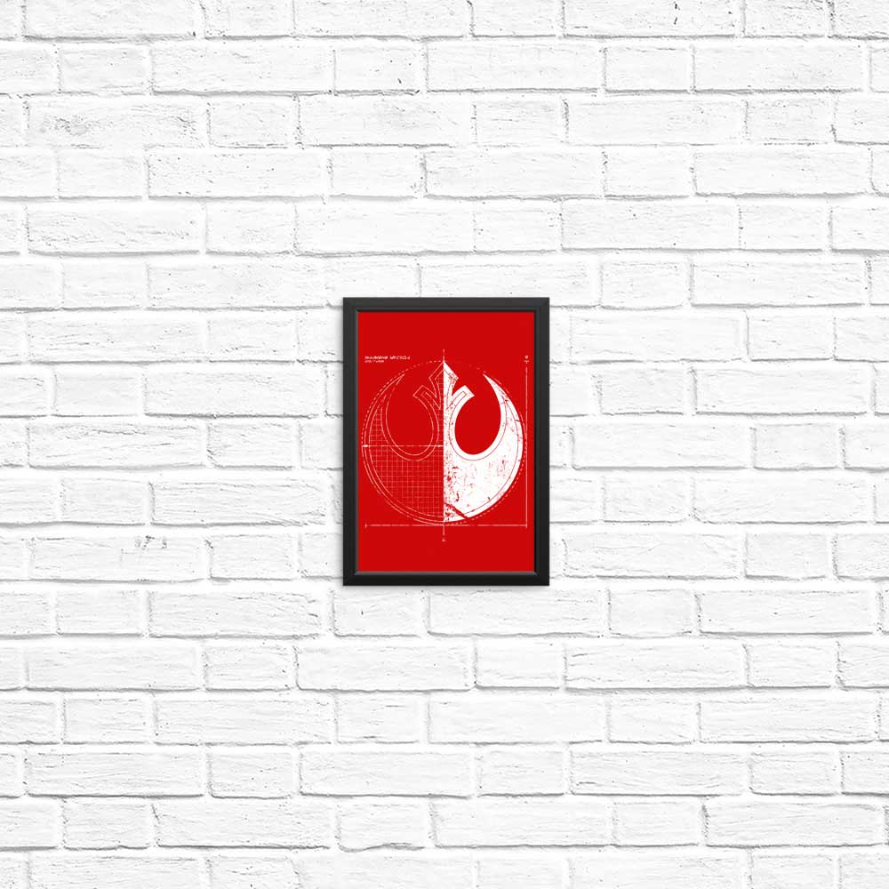 Rebellion Blueprint - High - Quality Posters and Prints