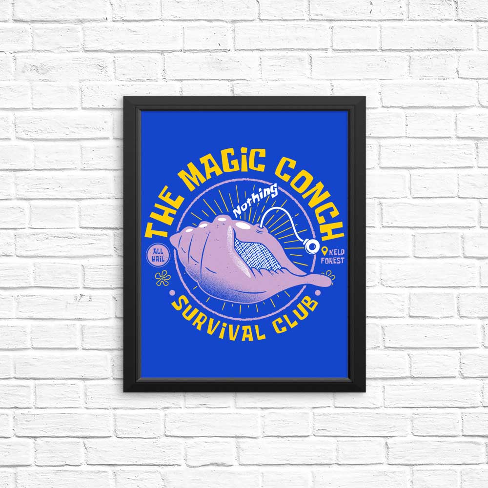 The Enchanting Magic Conch Art Posters and Prints