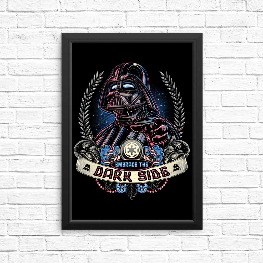 Embrace the Mysterious Dark Side - Artistic Posters and Prints