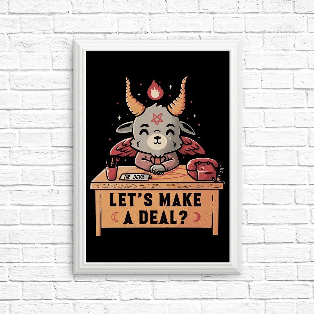 Let's Make a Deal - High - Quality Posters and Prints for Decor