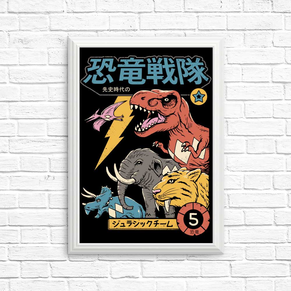 High - Quality Dino Sentai Posters and Prints from XENOS