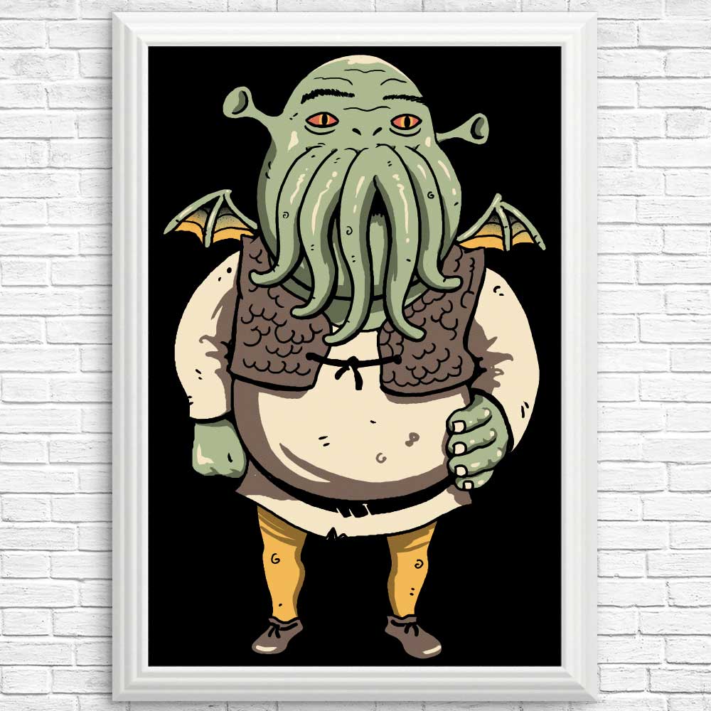 Ogre Cthulhu Wall Decor - High - Quality Posters and Prints