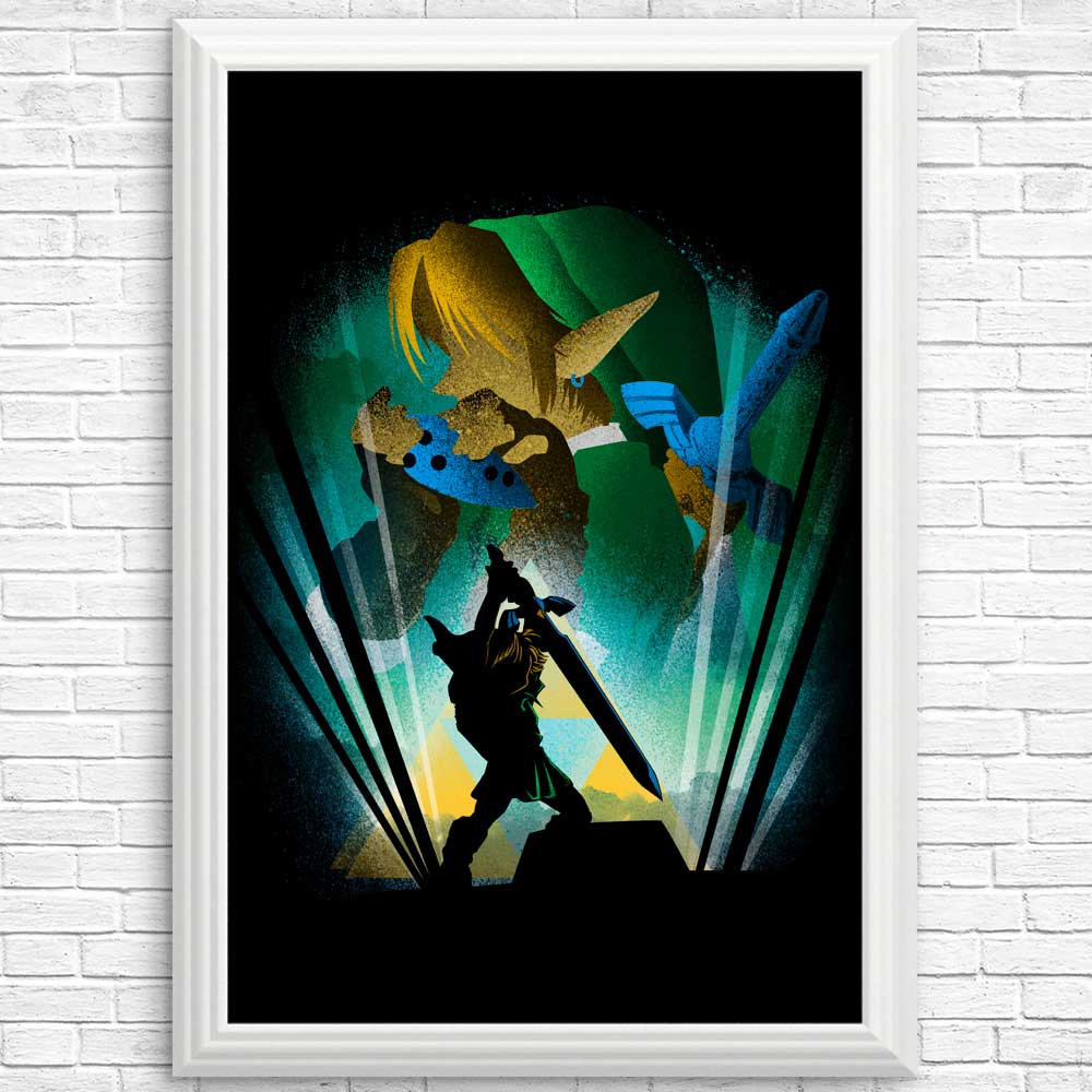 Stunning 'Hero of Time' Posters and Prints by Donnie Illustrations