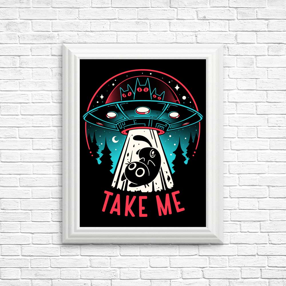 Snouleaf's Kitty Alien Encounter - Stunning Posters and Prints