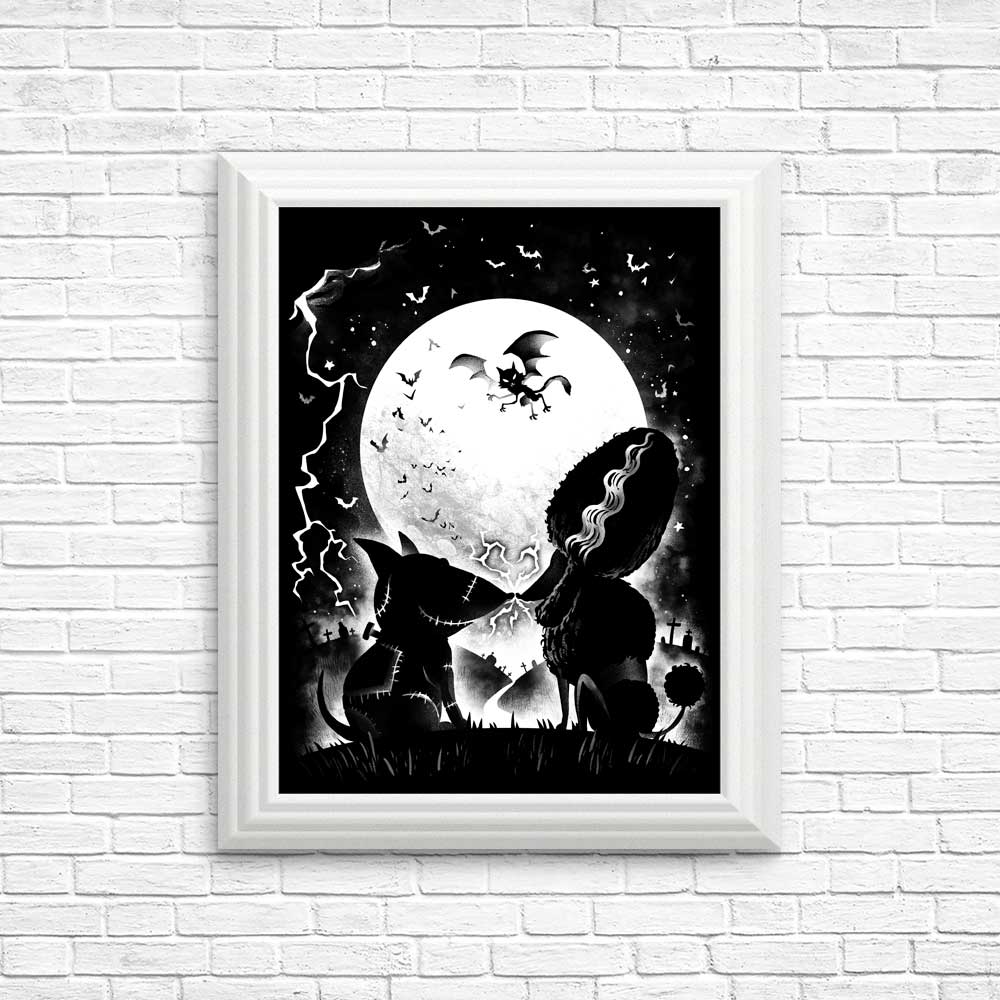 Enchanting Love at First Spark - Wall Posters and Art Prints