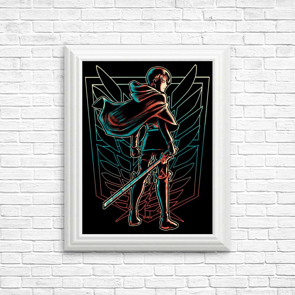 Powerful Soldier - High - quality Posters and Prints for Wall Decor