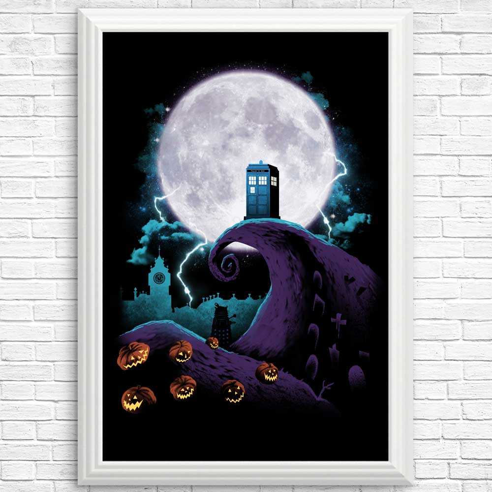 Frightful Nightmare Before Gallifrey Wall Art - High - Quality Posters and Prints