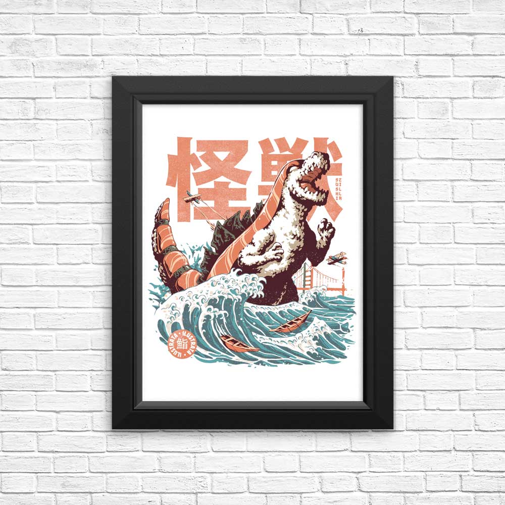 The Sushizilla - High - Quality Posters and Prints