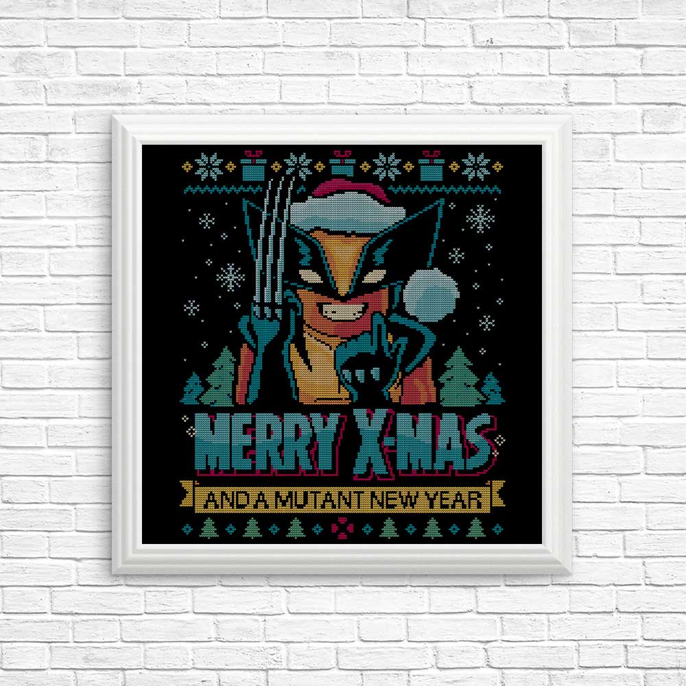 Adamantium Xmas Stunning Posters and Prints for Your Holiday Decor