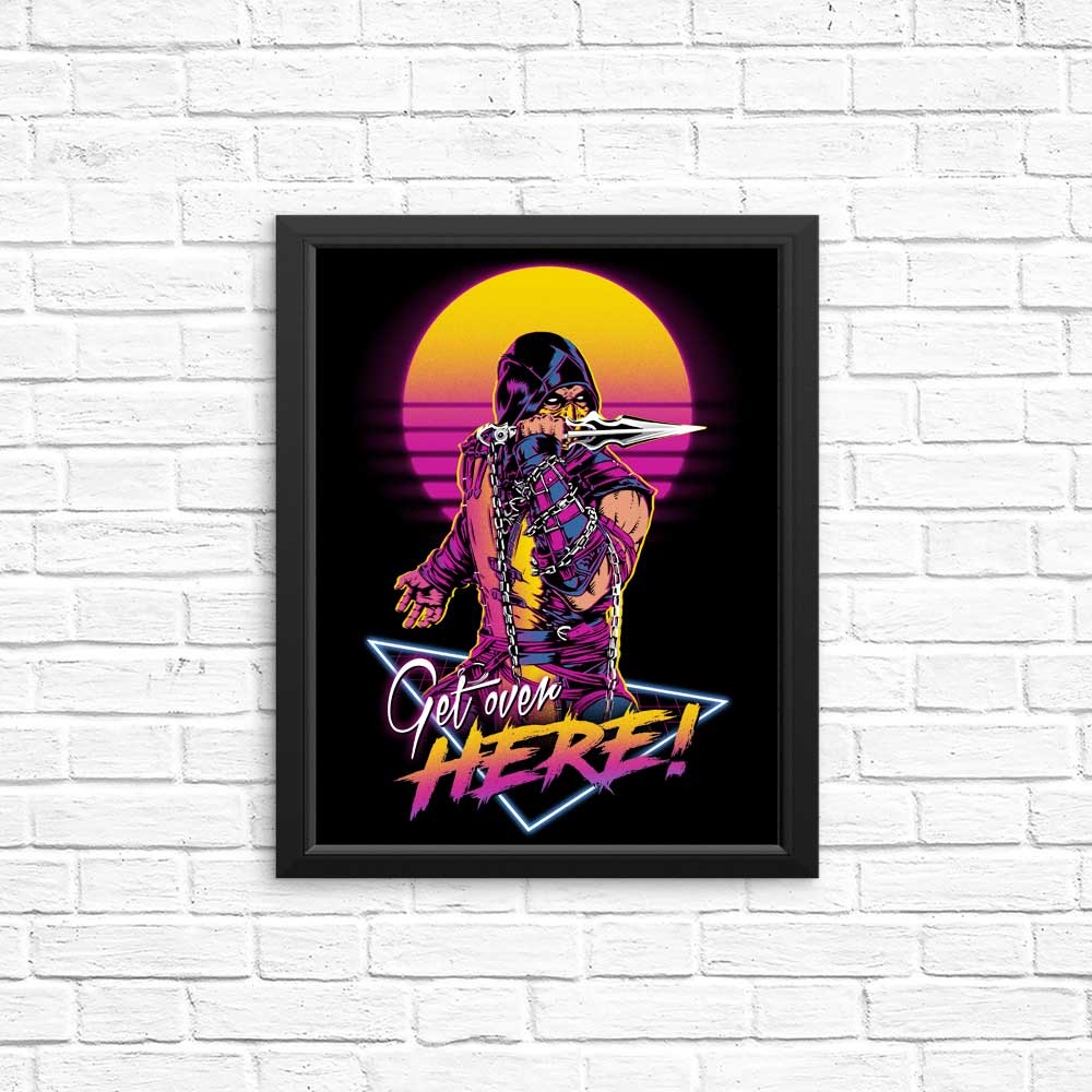 Get Over Here - High - Quality Posters and Prints for Decor