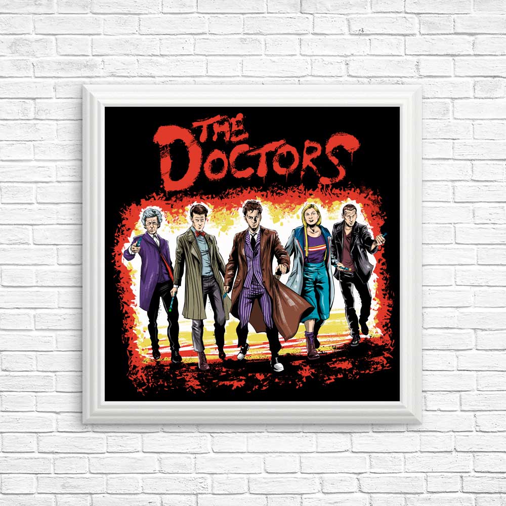 Authentic Doctor-themed Posters and Prints by Zascanauta