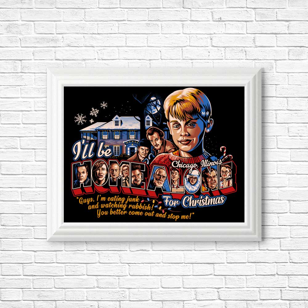 Posters and Prints - 'Eating Junk and Watching Rubbish' by GoodIdeaRyan