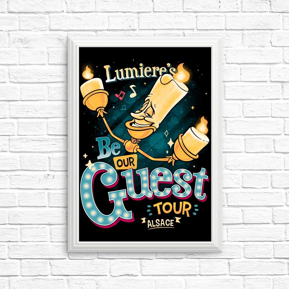 High - Quality 'Be Our Guest Tour' Posters and Prints