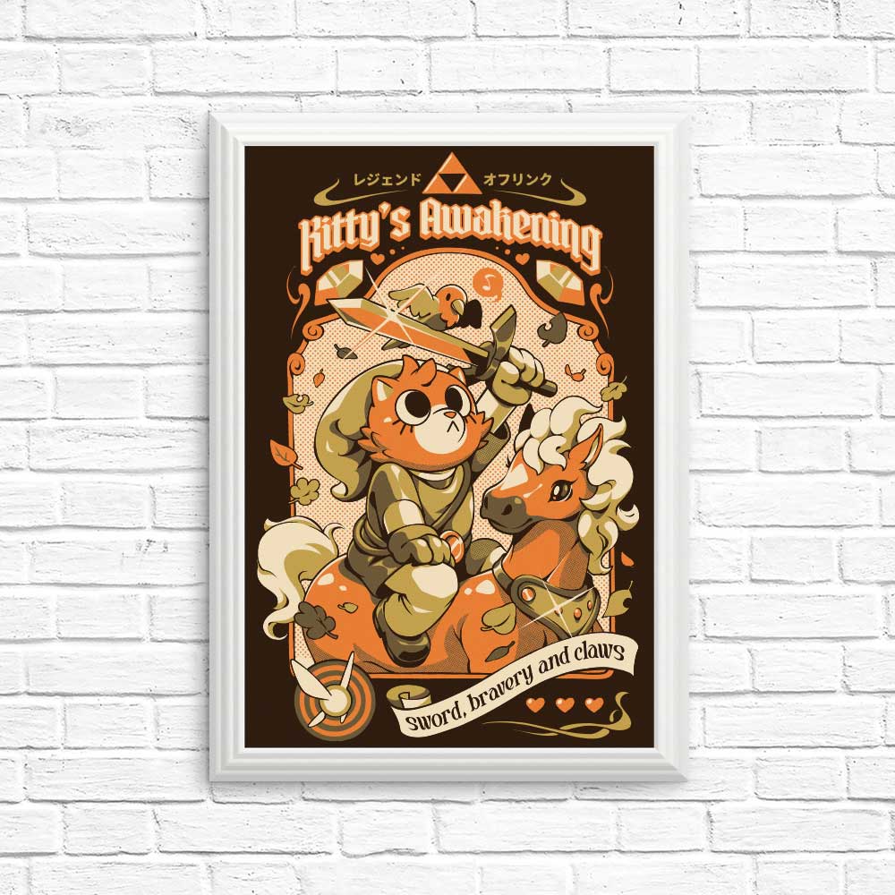 Kitty's Awakening High - Quality Posters and Prints