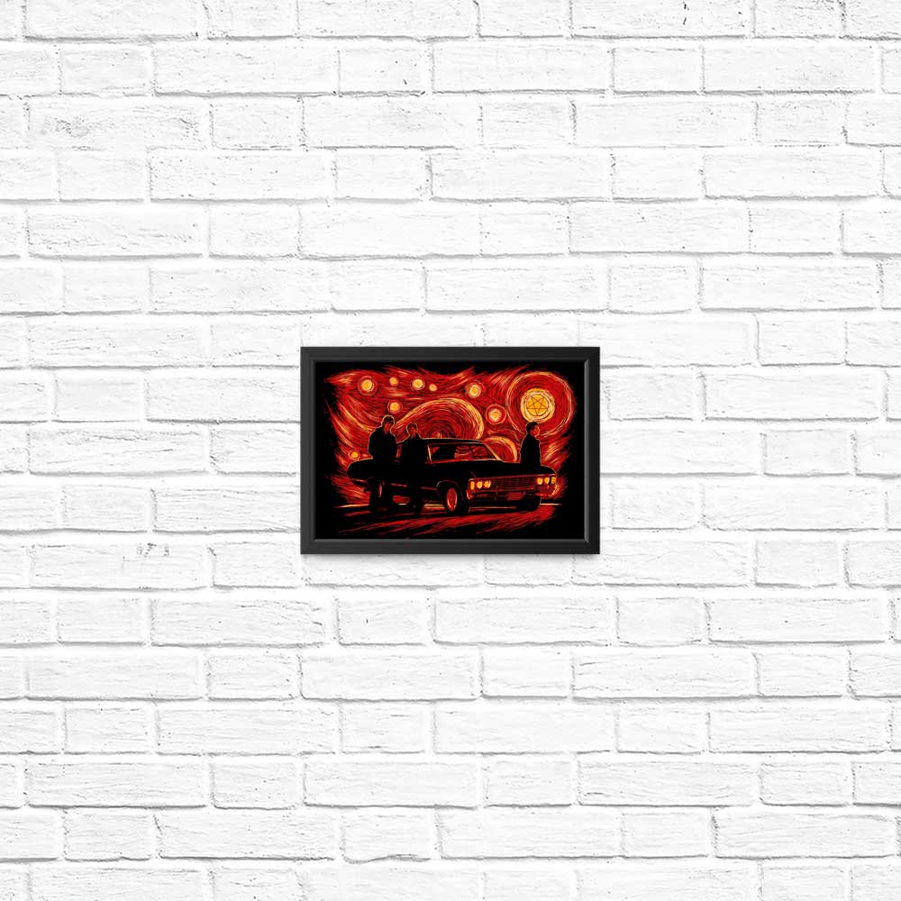 Starry Winchesters (Alternative) High - Quality Posters & Prints