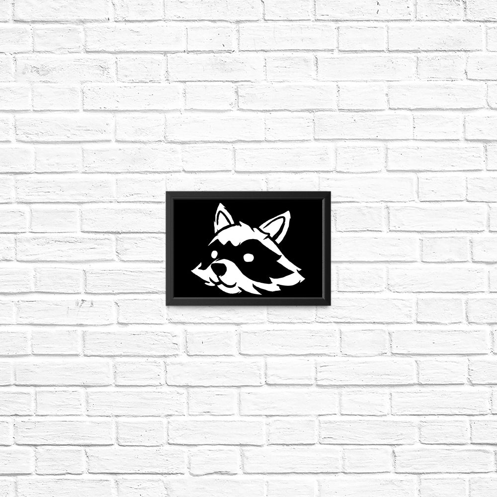 Lost Raccoon Wall Art - Posters and Prints Collection