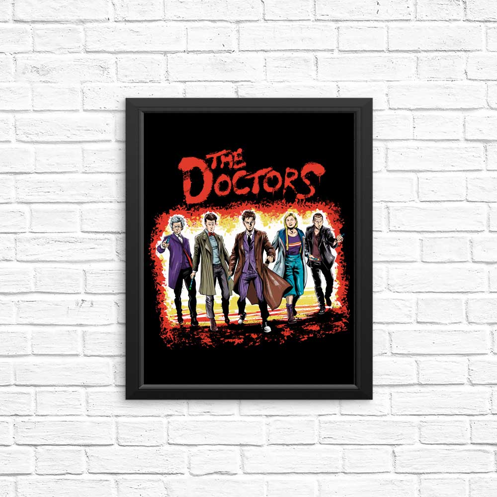 Authentic Doctor-themed Posters and Prints by Zascanauta