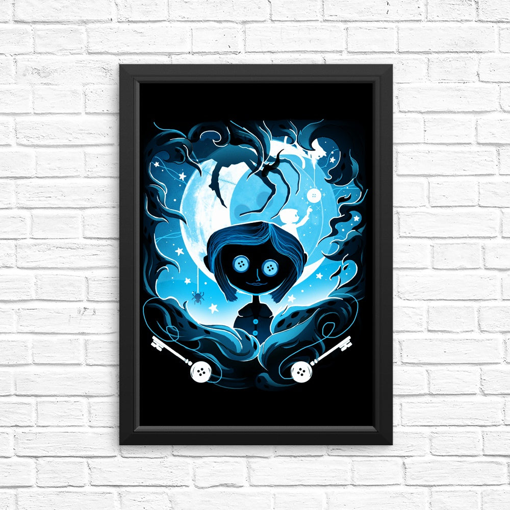 Unique Darkness Button Posters and Prints