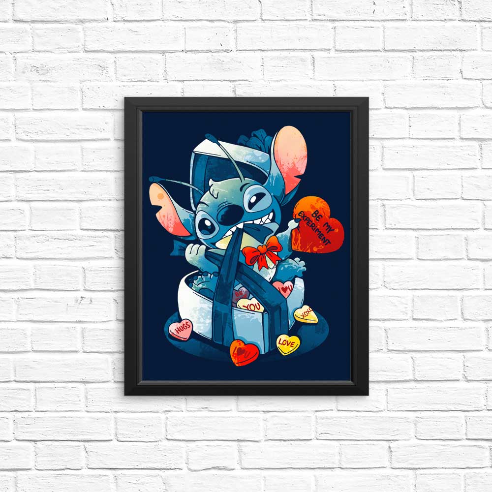 Be My Experiment - High - Quality Poster Prints from Vallina84