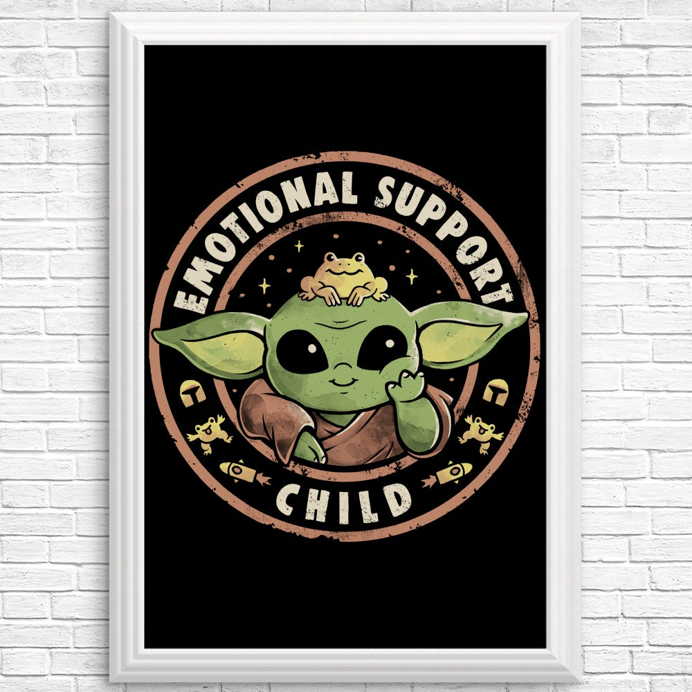 Emotional Support Child - Wall Posters and Art Prints