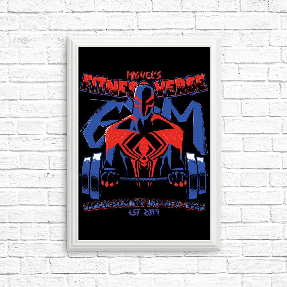Miguel's Fitness Verse Inspirational Fitness Posters and Art Prints