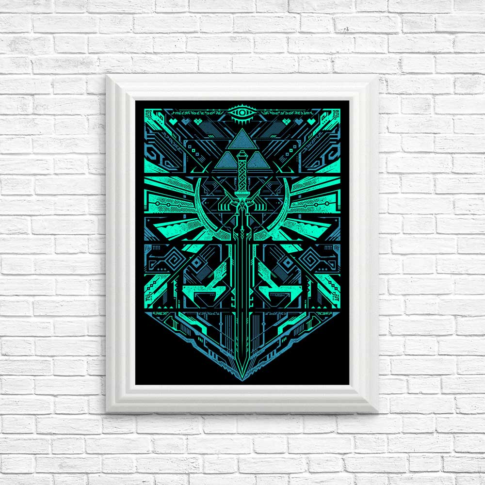 Stunning Cyber Z Hero Posters and Prints