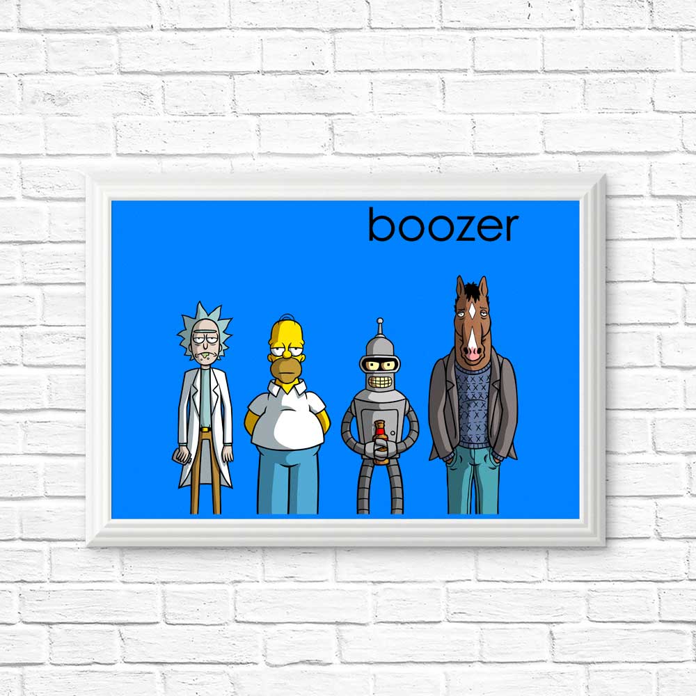 High - Quality Boozer Posters and Prints by GoodIdeaRyan