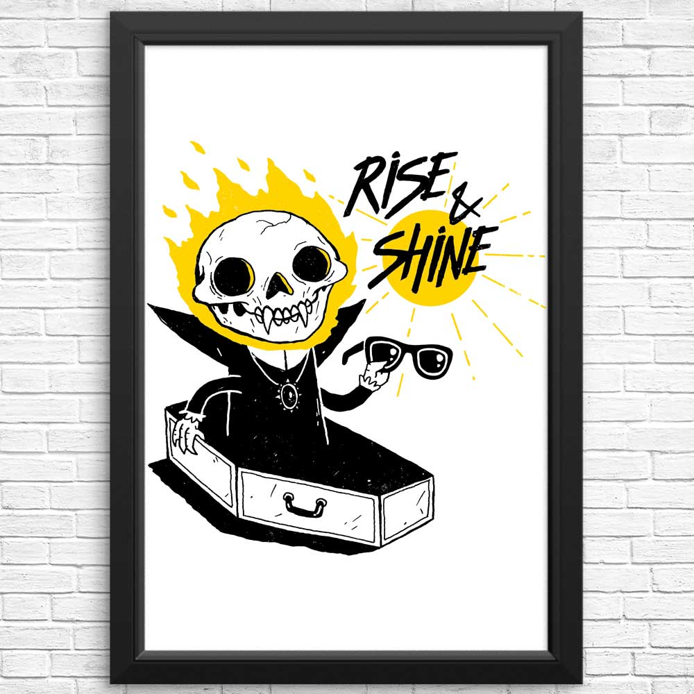 Rise and Shine Wall Decor - High - Quality Posters and Prints