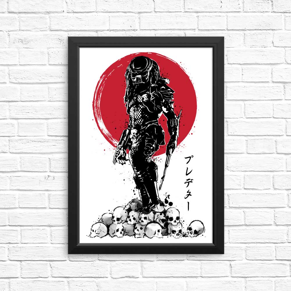 High - Quality Yautja Hunter Posters and Prints from Dr. Monekers