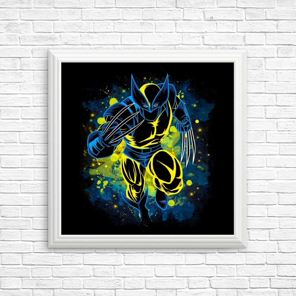 High - Quality Inked Adamantium Posters and Prints