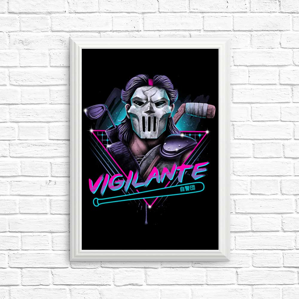 High - quality Rad Vigilante Posters and Prints by XENOS