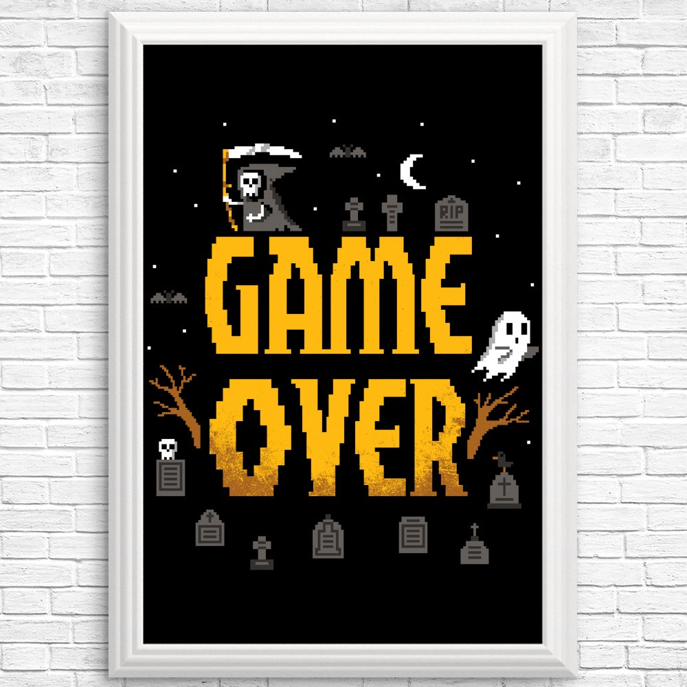 Game Over - Wall Posters and Art Prints