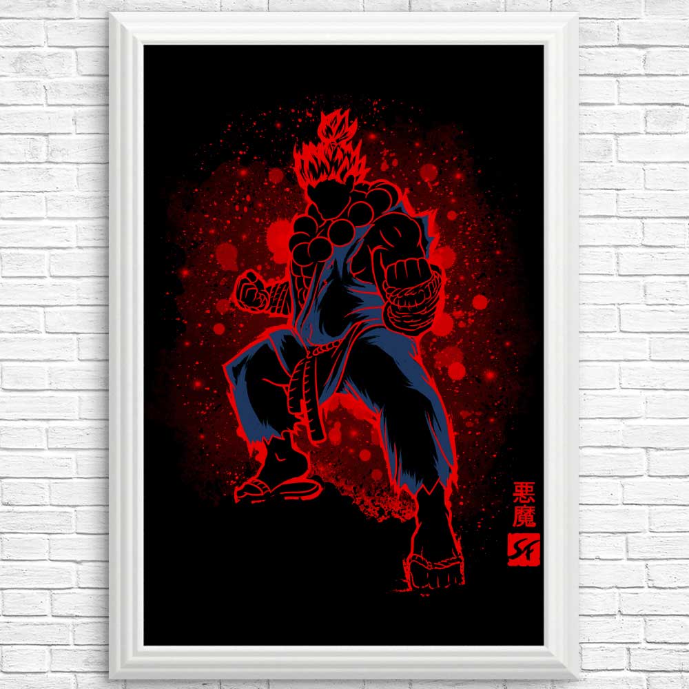 High - quality 'The Raging Demon' Posters and Prints by Soulkr