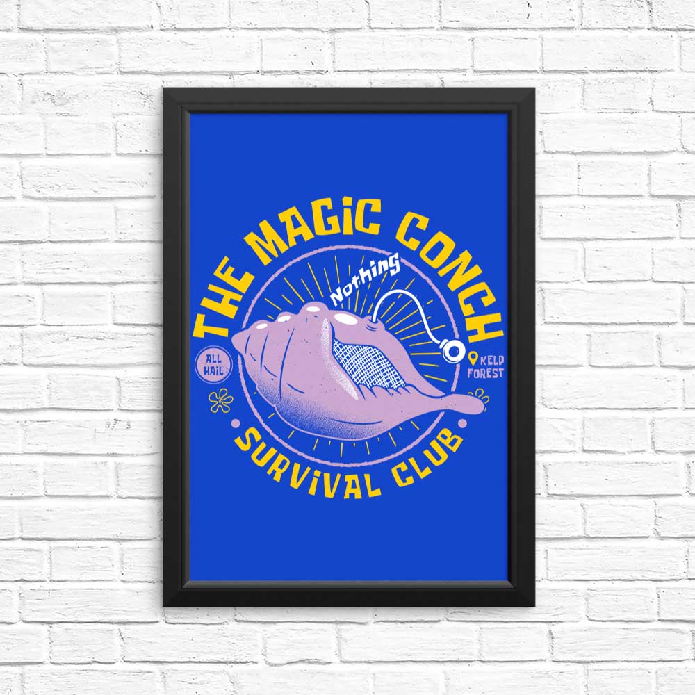 The Enchanting Magic Conch Art Posters and Prints