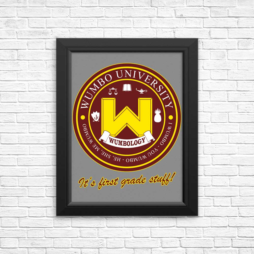 Poster and Print Collection from Wumbo University
