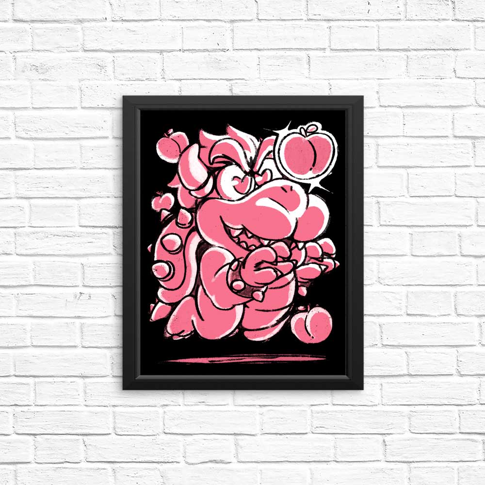 Peaches Love - High - quality Posters and Prints for Decor