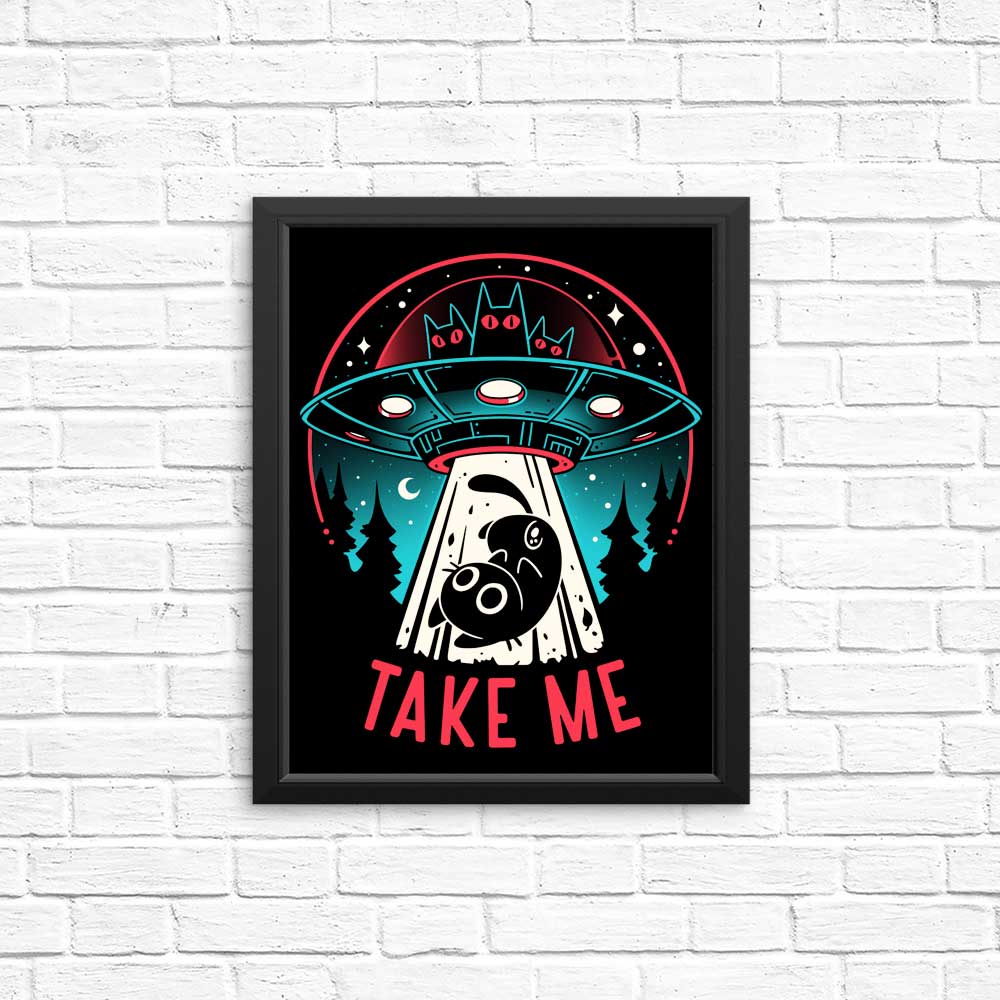 Snouleaf's Kitty Alien Encounter - Stunning Posters and Prints