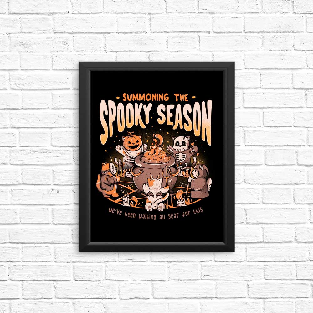 Spooky Season Summoning - High - Quality Posters and Prints for Decoration