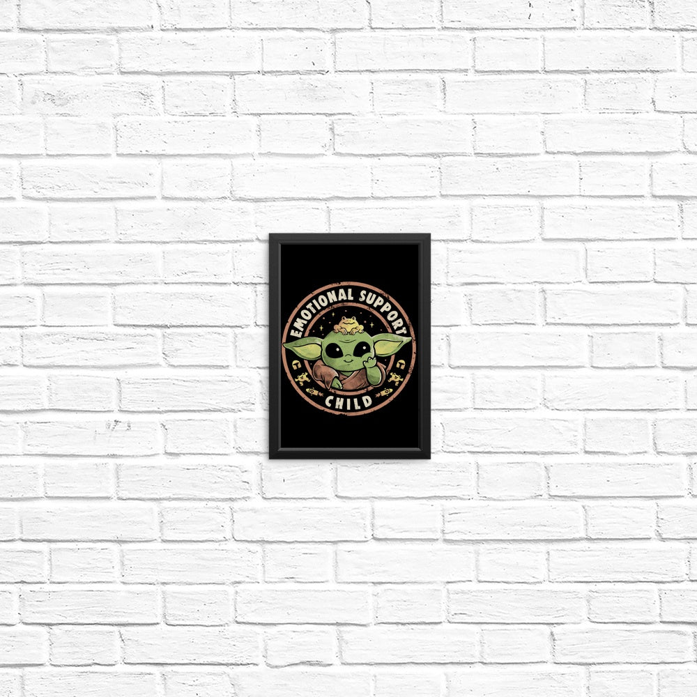 Emotional Support Child - Wall Posters and Art Prints
