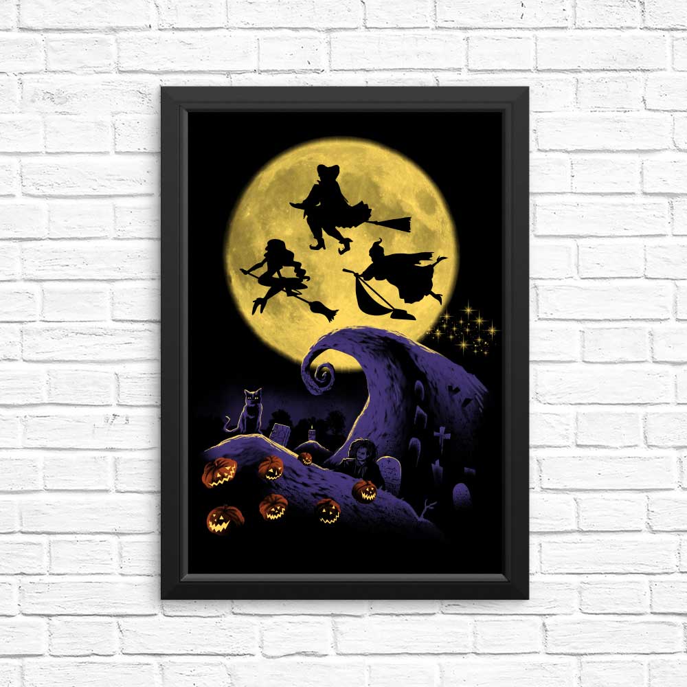 XENOS Nightmare Before Salem Wall Posters and Prints for Home Decor