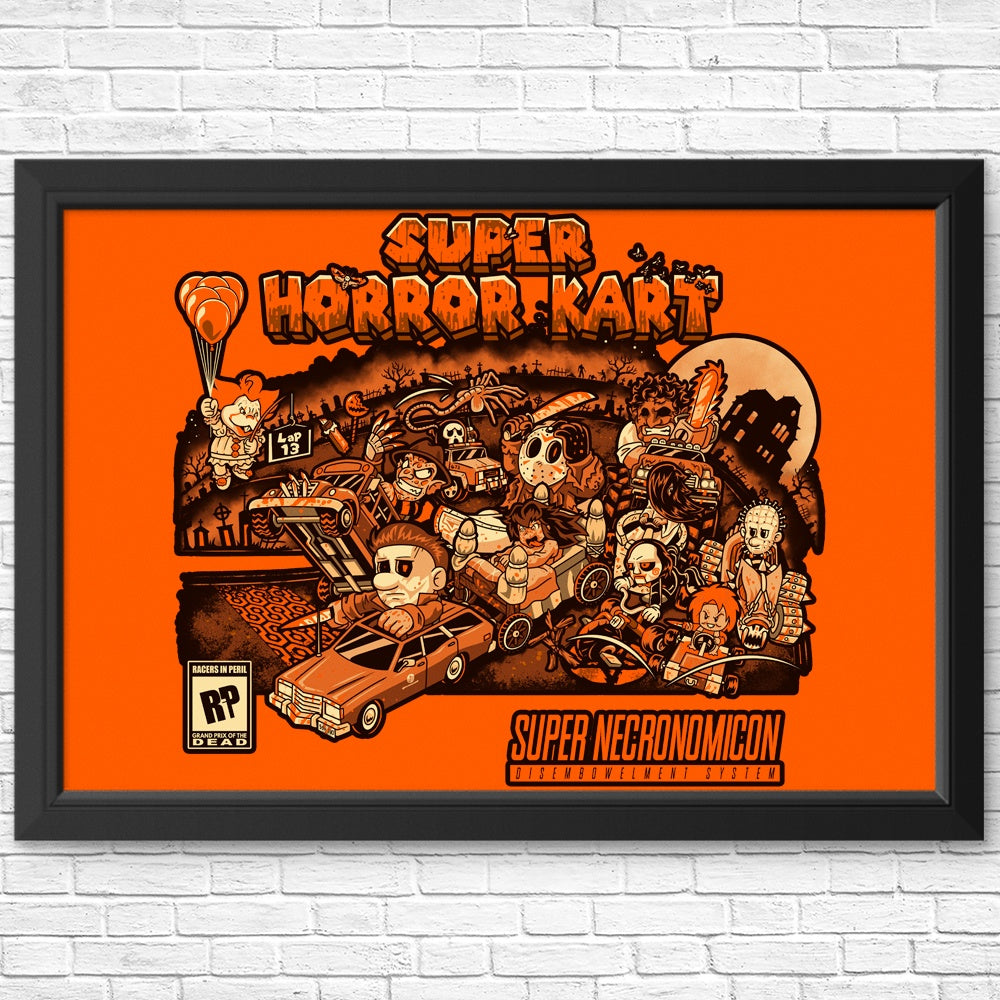 Episode 12: Super Horror Kart - High - Quality Posters and Prints