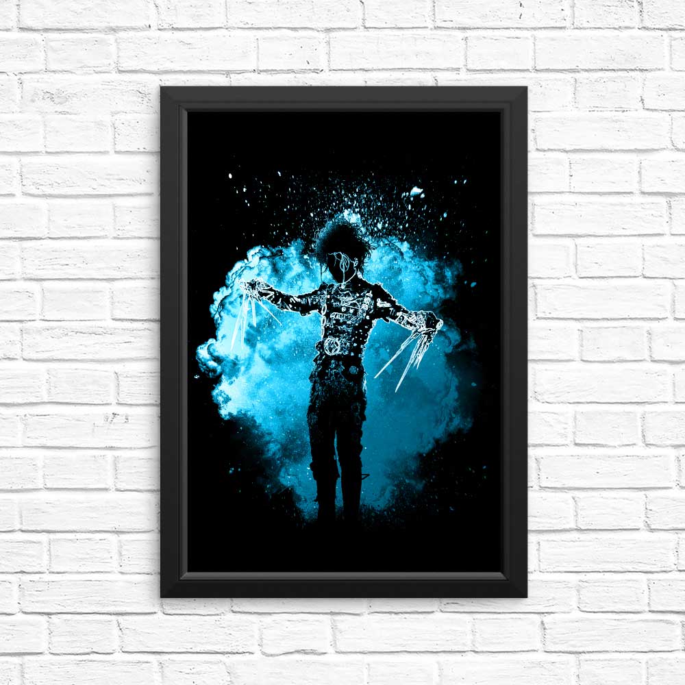 High - quality Posters & Prints: Soul of the Scissor Hands by Donnie Illustrations