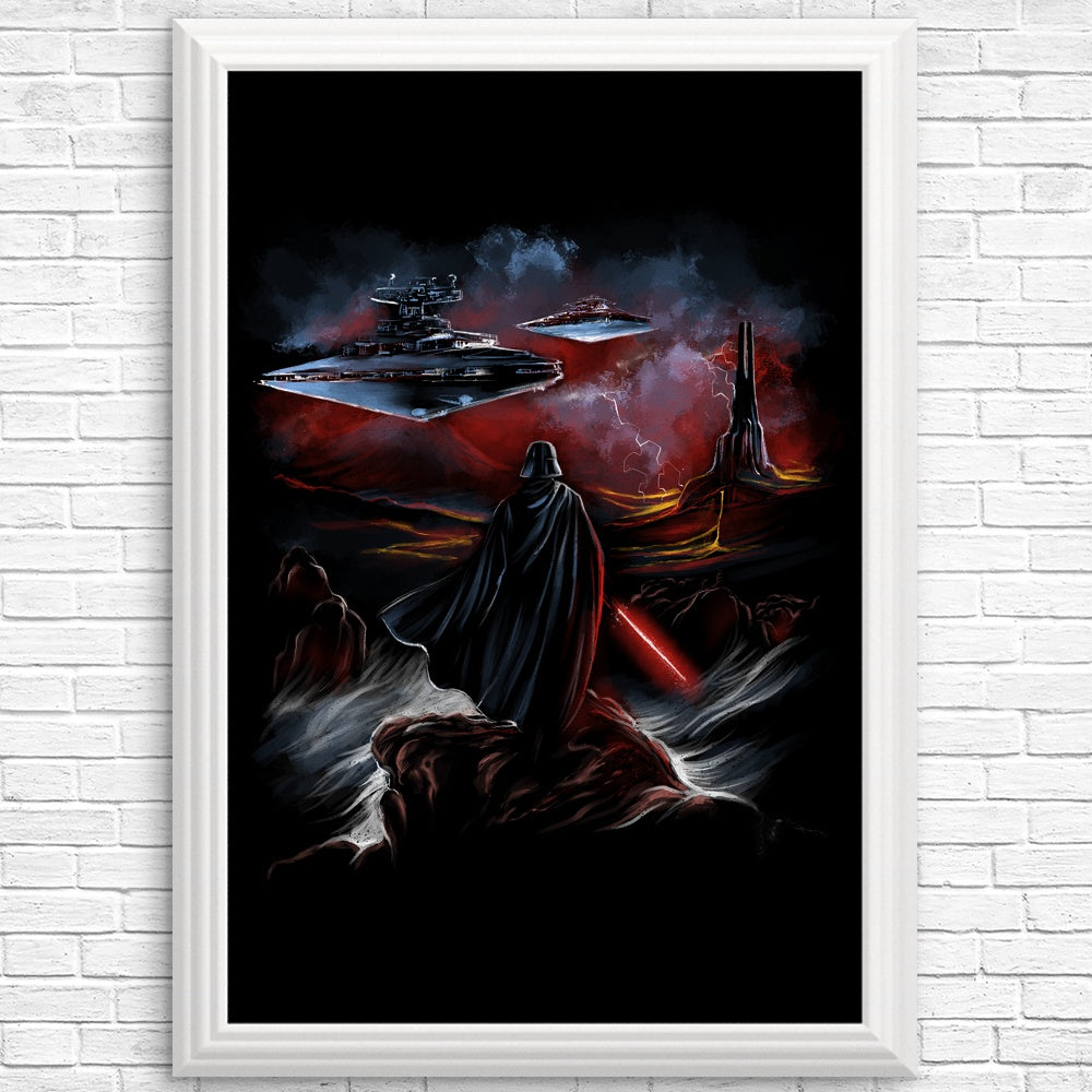 Mysterious Dark Side Wanderer - High - Quality Posters & Prints